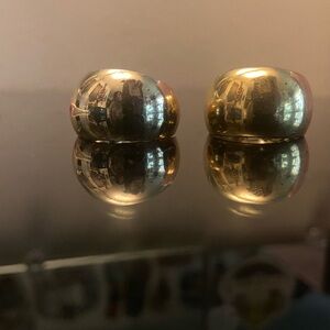 Gold Dome Statement Rings
